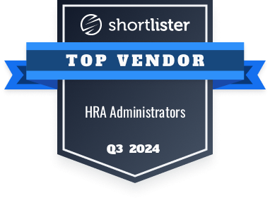 Shortlister Top Vendor Badge for HRA Administrators Q3 2024